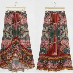 Bhanuni by jyoti Allaire Hi Low Maxi Skirt